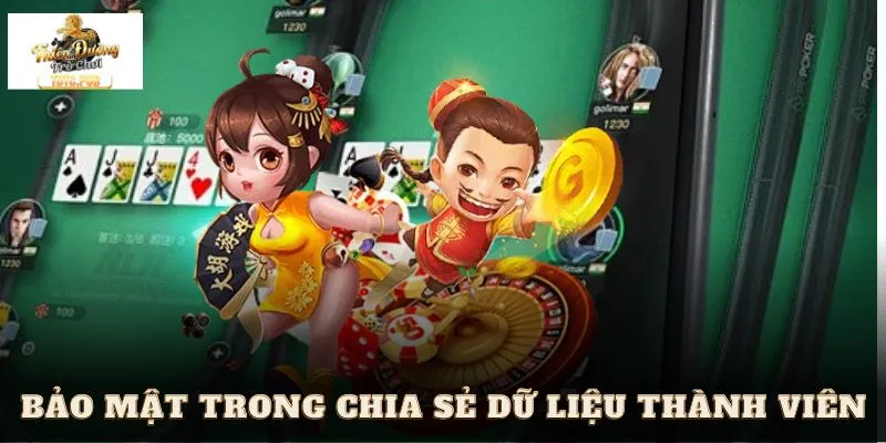 Bảo mật trong chia sẻ dữ liệu thành viên