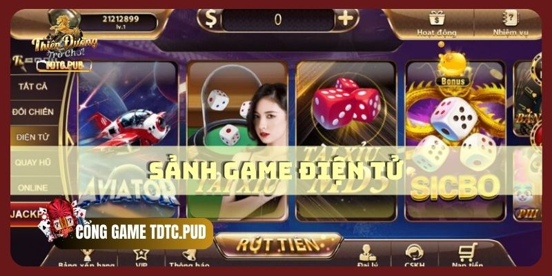 Sảnh game điện tử